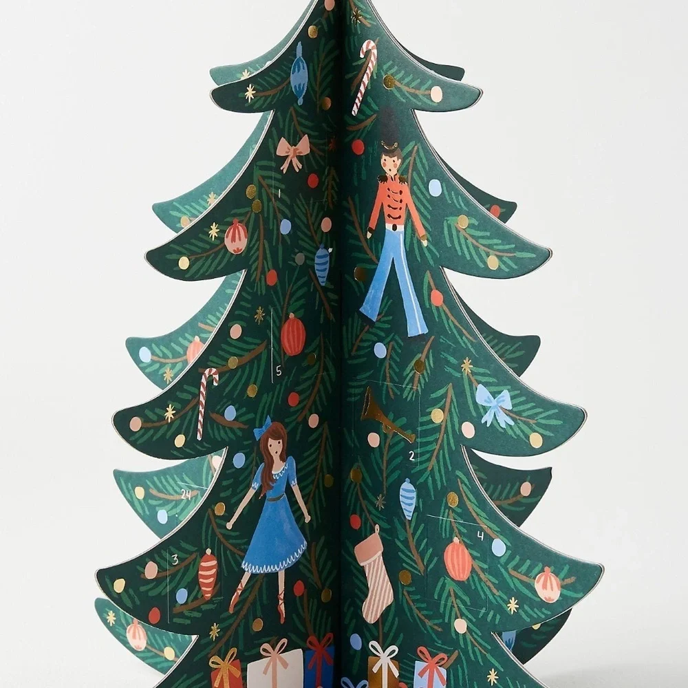 Rifle Paper Co. for Anthropologie Nutcracker Advent Calendar